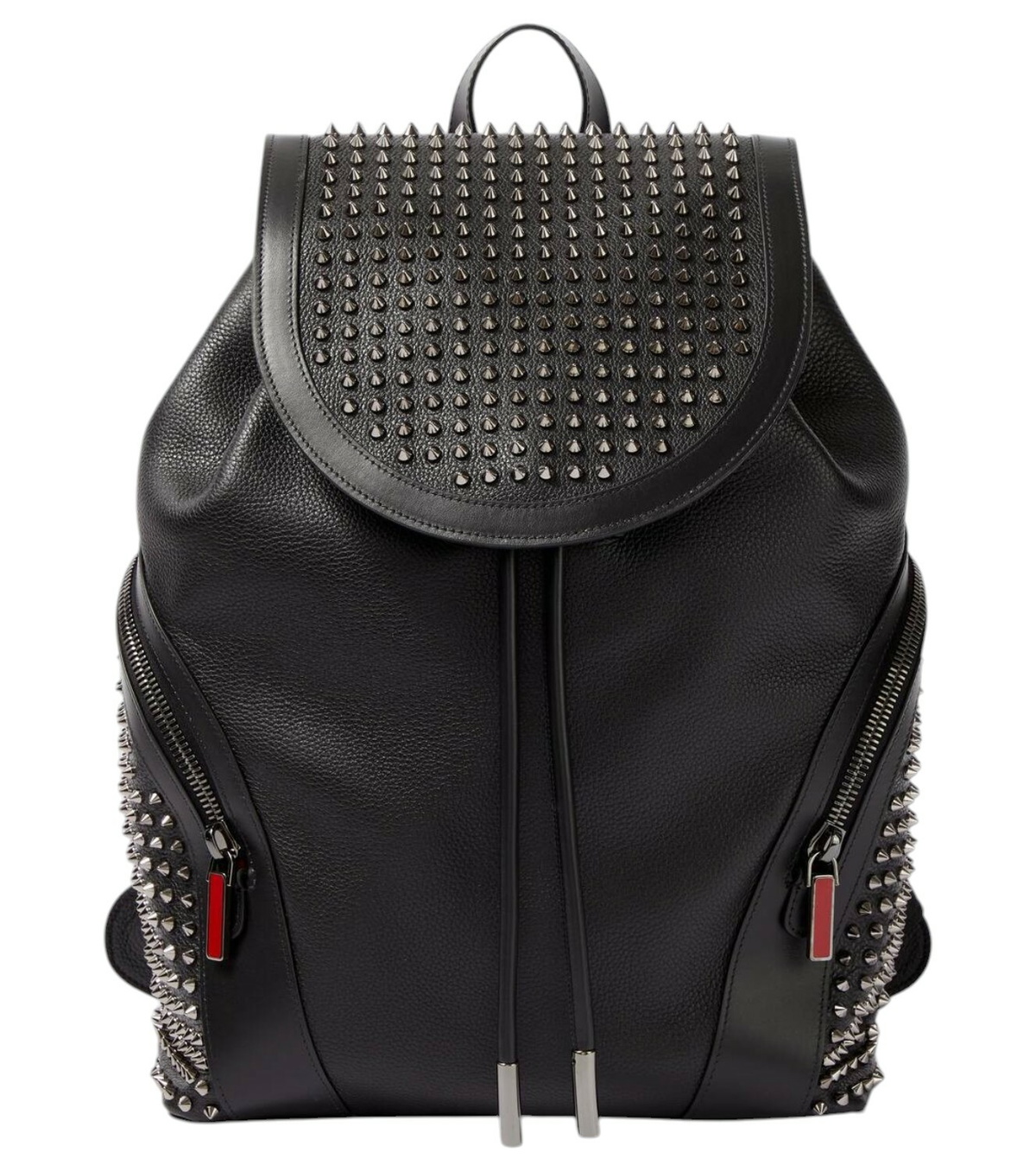 Christian Louboutin Backparis レザーリュック Backparis leather backpack in black - Christian Louboutin