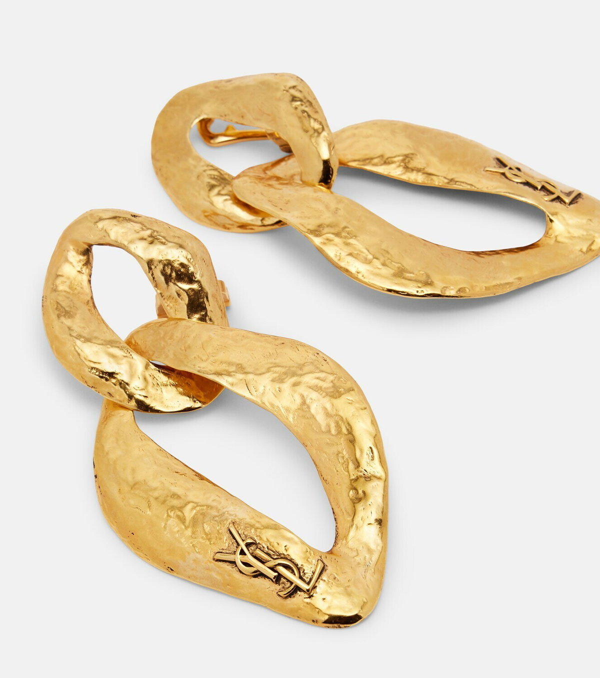 Saint Laurent Cassandre clip-on earrings