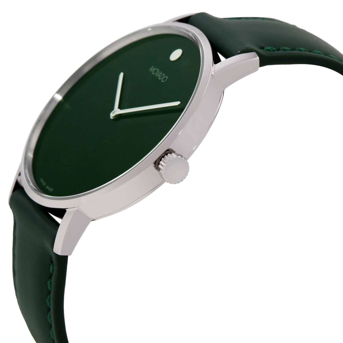 Movado Signature Quartz Green Dial Unisex Watch 0608101