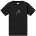 C.P. Company Men's 30/1 Jersey Relaxed Graphic T-Shirt in Black