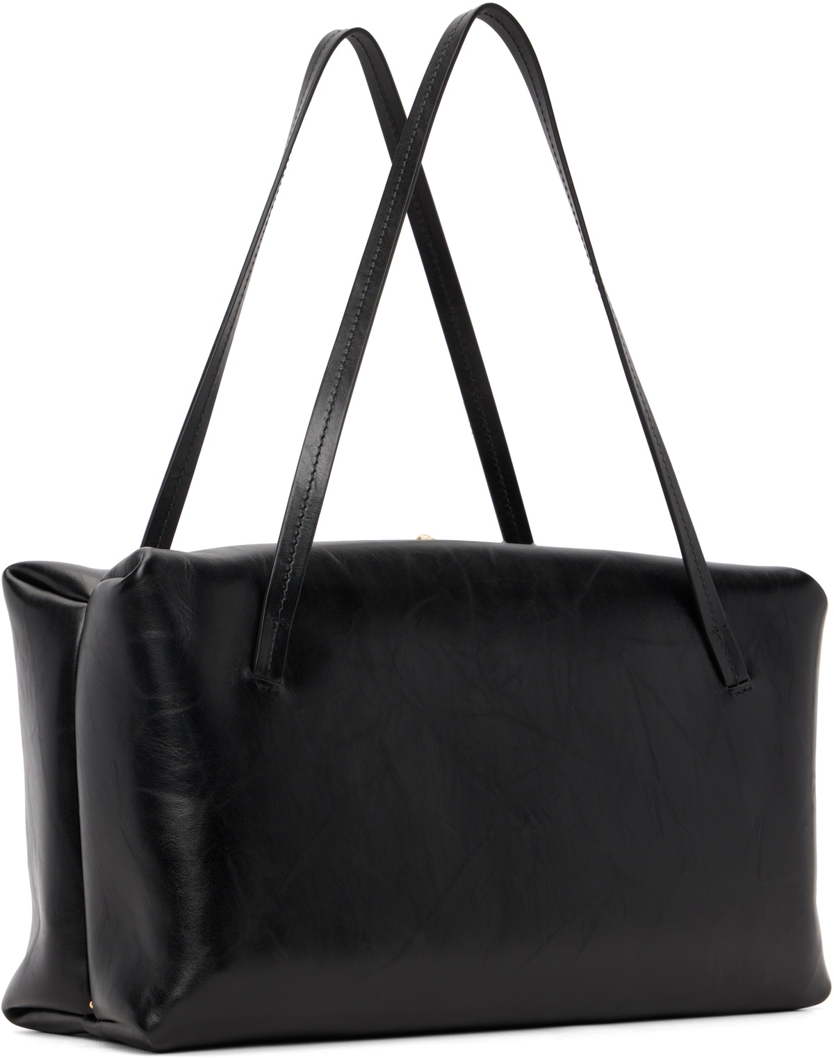 Jil Sander Black Goji Pillow Medium Bag