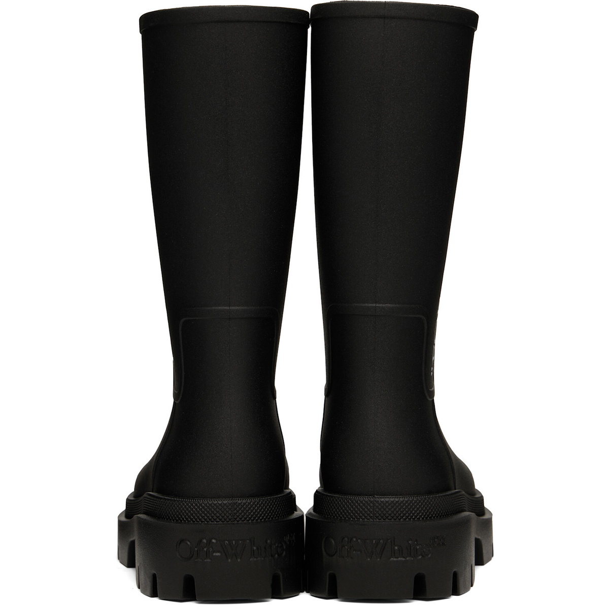 Off-White Black Reboot 'Rainy Days' Boots