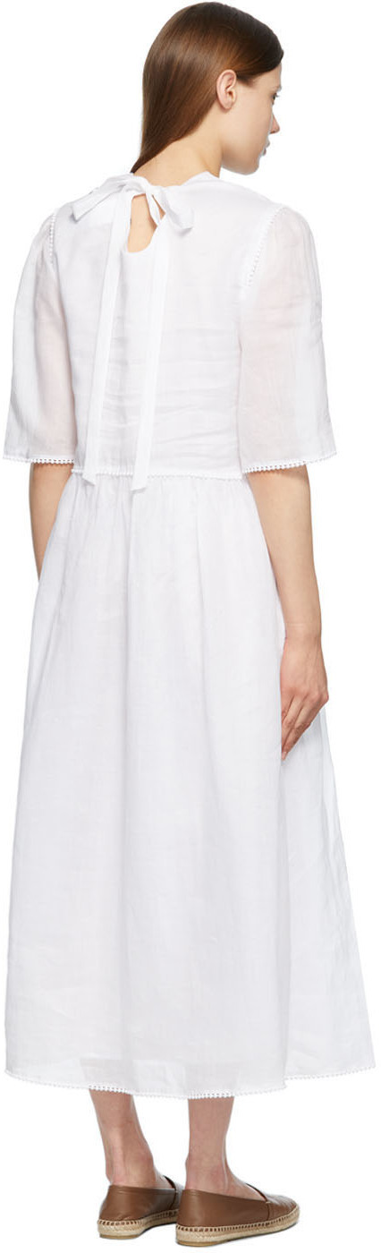 Max mara ramie outlet canvas dress