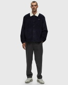 ølåf Corduroy Coach Jacket Blue Overshirts