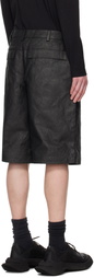 HELIOT EMIL Black Armada Shorts