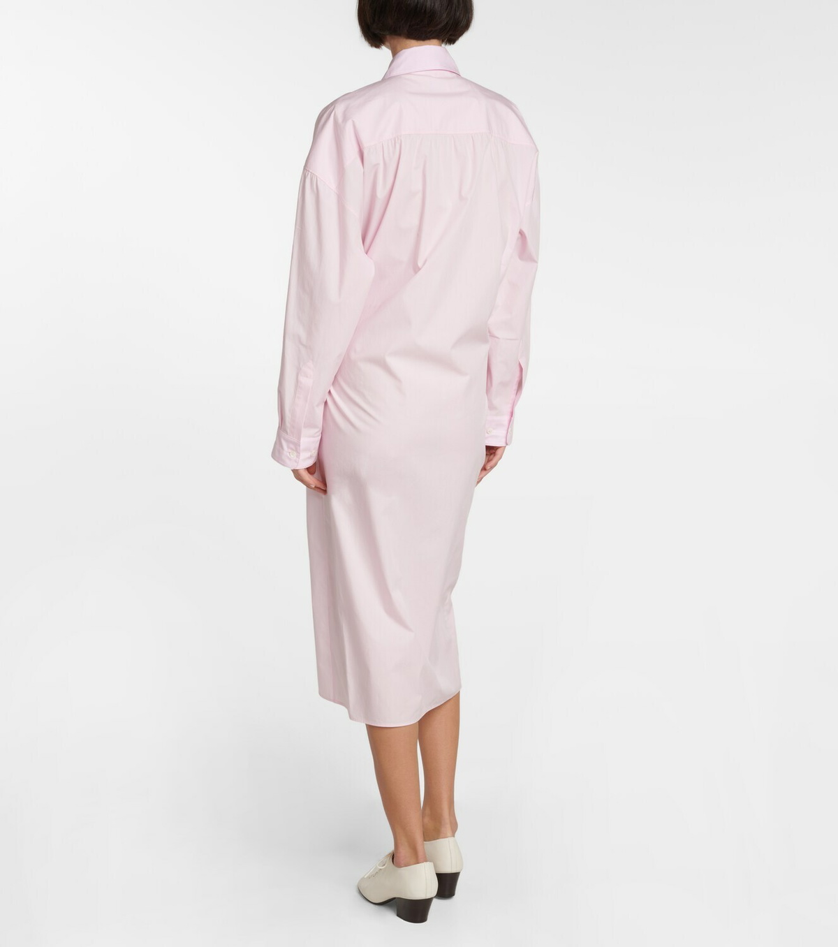 Lemaire - Twisted cotton shirt dress Lemaire