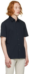 Theory Navy Irving Shirt