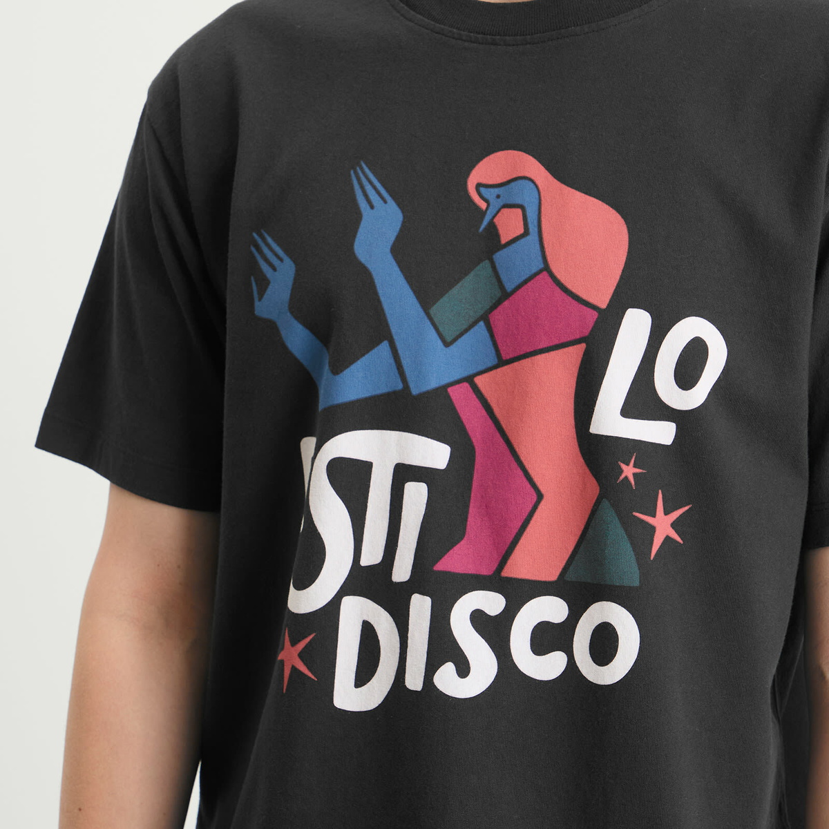 By Parra Men's El Stilo Disco T-Shirt in Black