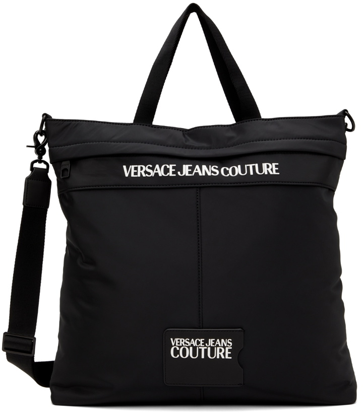 Photo: Versace Jeans Couture Black Logo Tote