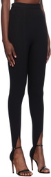 Atlein Black Stirrup Leggings
