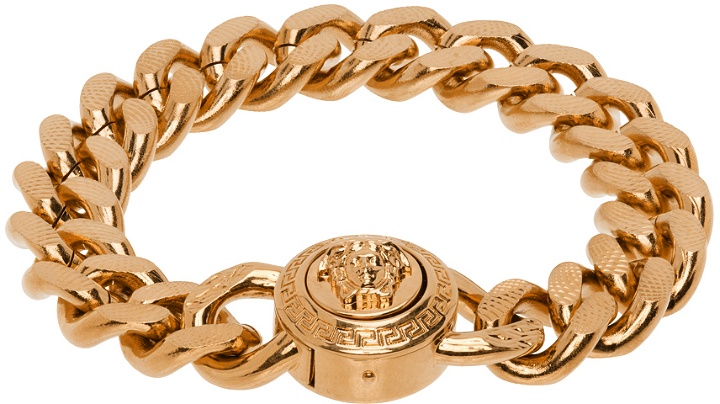 Photo: Versace Gold Medusa Chain Bracelet