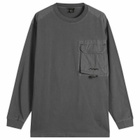 Manastash Men's Armor Long Sleeve Top in Black