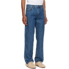 Burberry Blue Straight Jeans