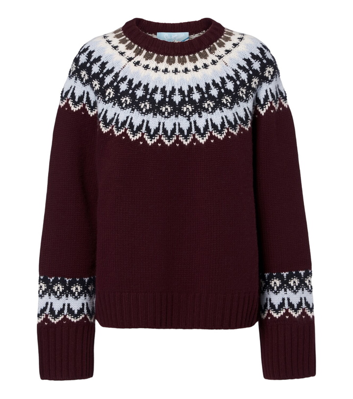 Photo: Arch4 Moriond Fair Isle cashmere sweater