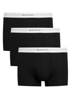 Paul Smith Stretch-cotton Trunks set of Three Black