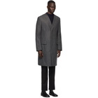 Maison Margiela Grey and Black Houndstooth Coat