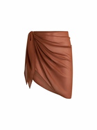 MC2 Saint Barth Woman Brown Short Pareo Sery