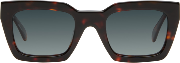 Photo: ANINE BING Brown Indio Sunglasses