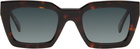 ANINE BING Brown Indio Sunglasses