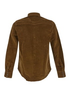 Pt Torino Brown Cotton Shirt