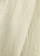 Nanushka Brenda Crinkled Satin Trousers Ecru
