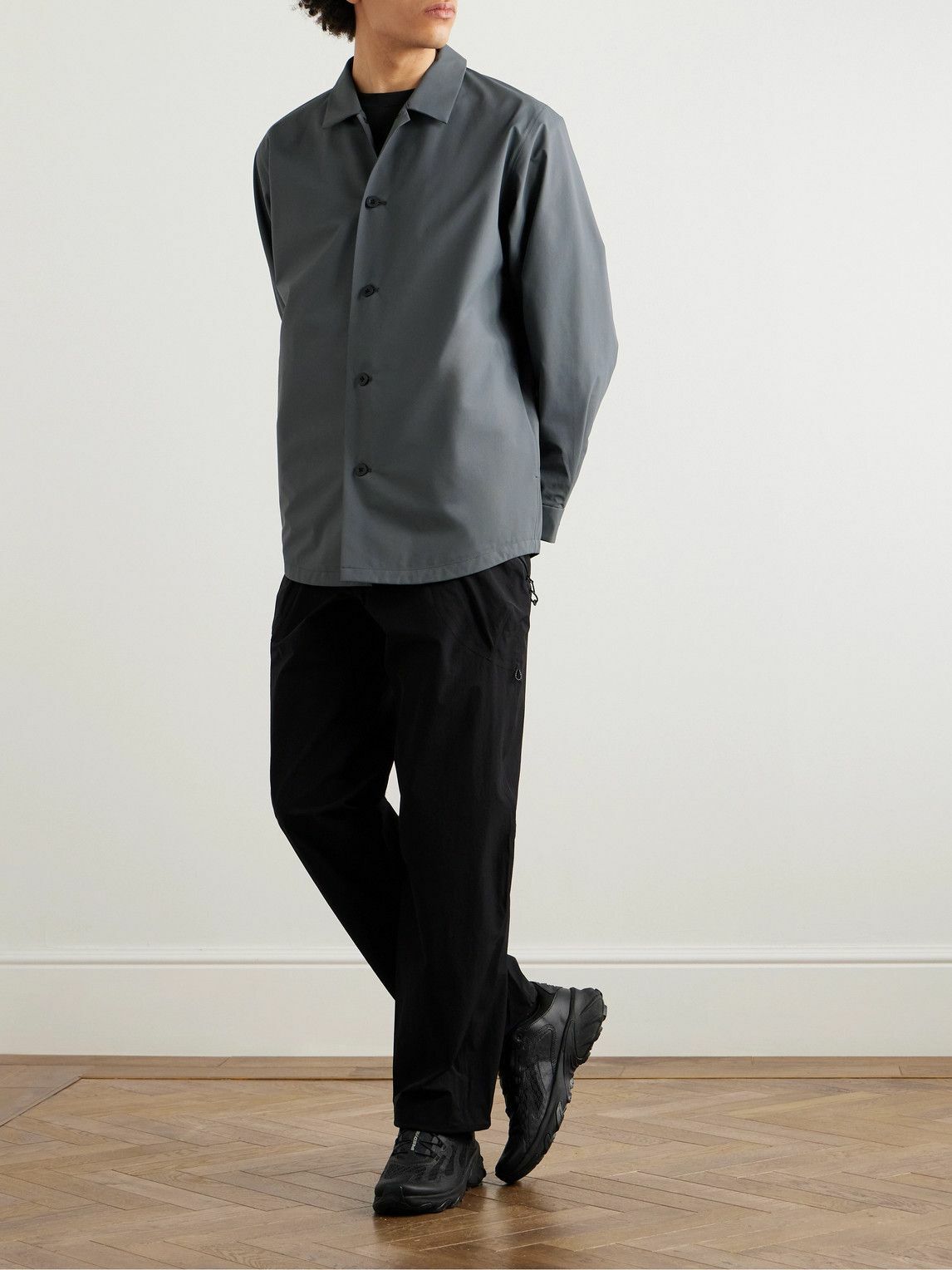 Goldwin - PERTEX® SHIELD AIR Shirt Jacket - Gray Goldwin