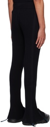 Dion Lee Black Gathered Utility Lounge Pants