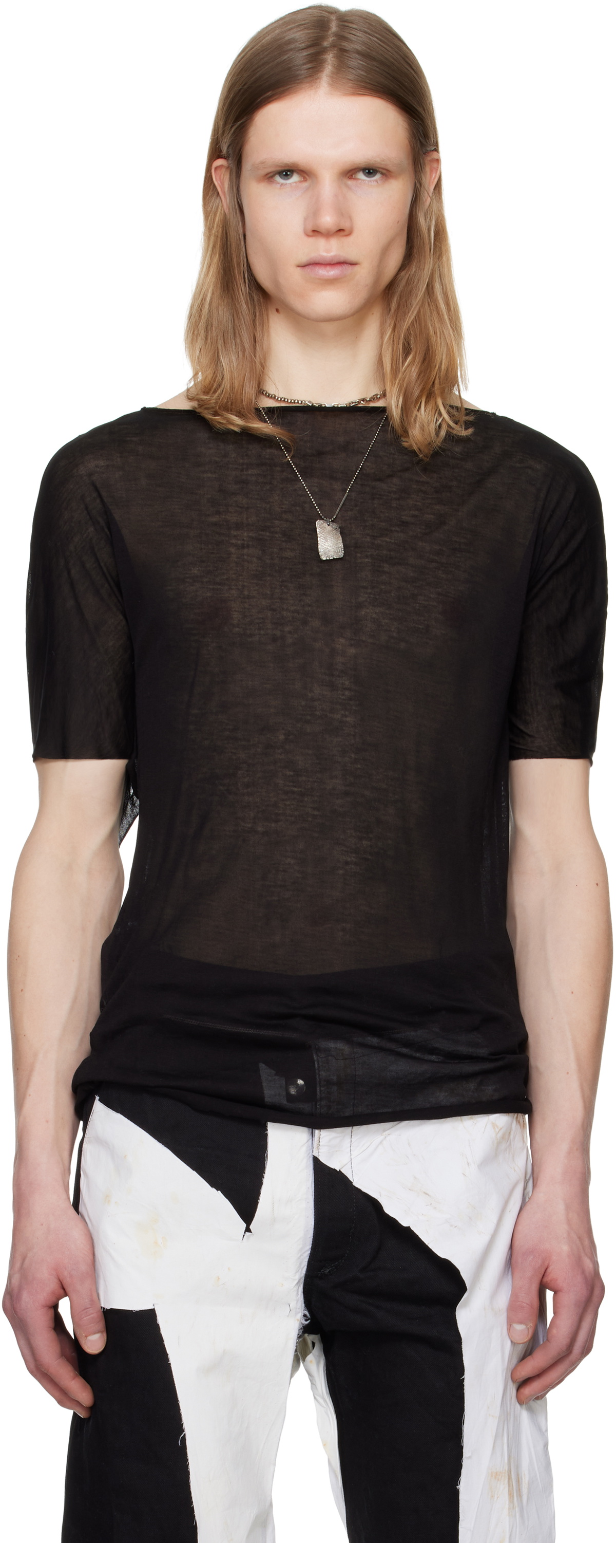 Swampgod SSENSE Exclusive Black Smith T-shirt