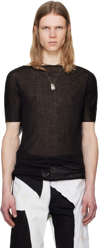 Photo: Swampgod SSENSE Exclusive Black Smith T-shirt