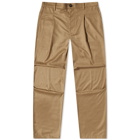 Uniform Bridge Men's Easy Pant in Khaki Brown