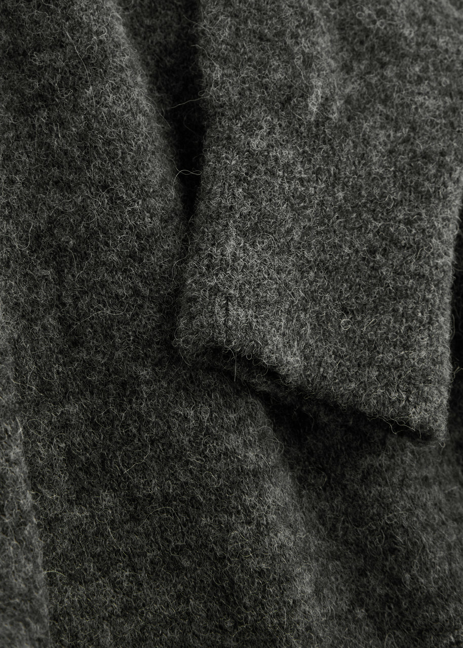 Oliver Spencer Blenheim Alpaca-blend Jumper Grey