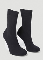 Alexander McQueen Shard High Heel Boots