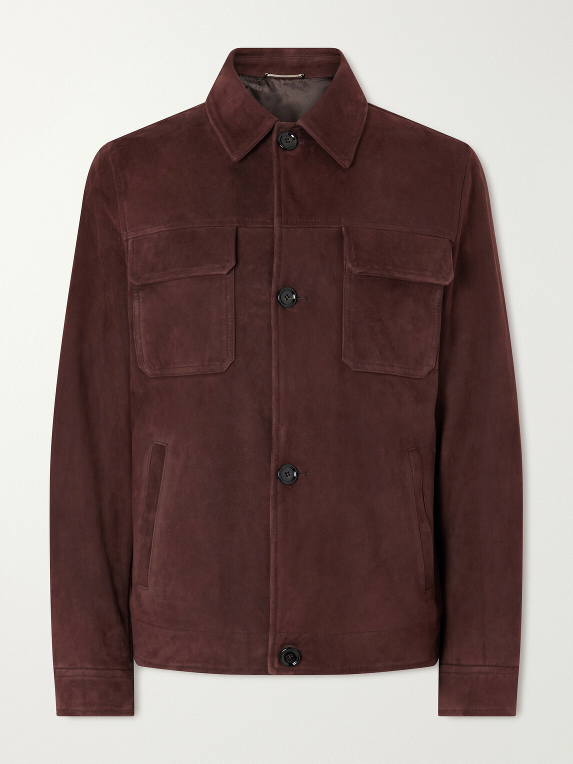 Lardini - Suede Jacket - Brown