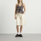 Damson Madder Women's Leandra Halter Cami in Dark Brown