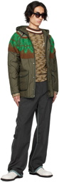 Andersson Bell Khaki Quilted Jacket