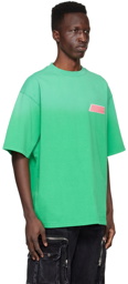 We11done Green Cotton T-Shirt