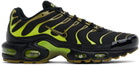 Nike Black & Green Air Max Plus Sneakers