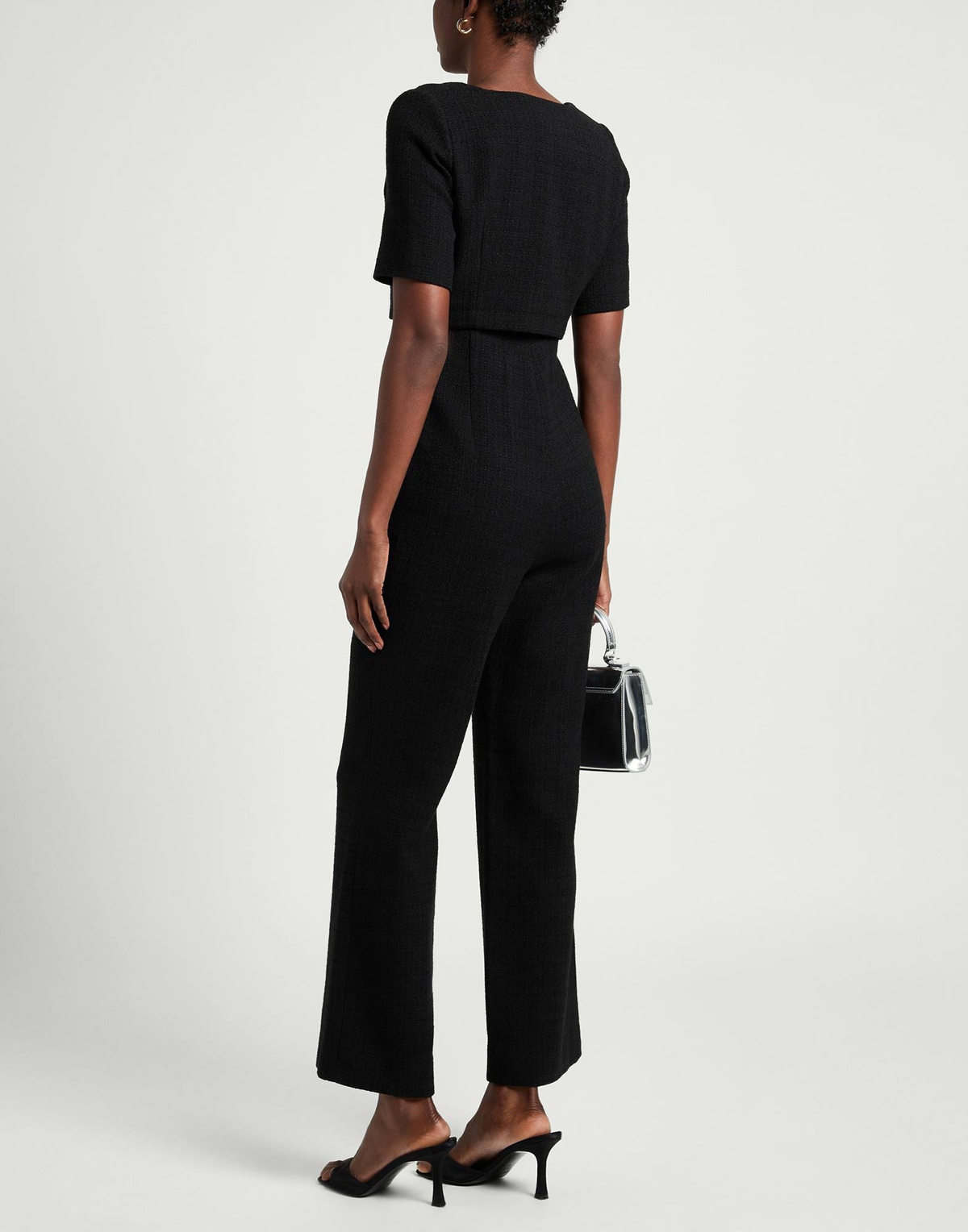 Sandro Womens Jumpsuit in Black
