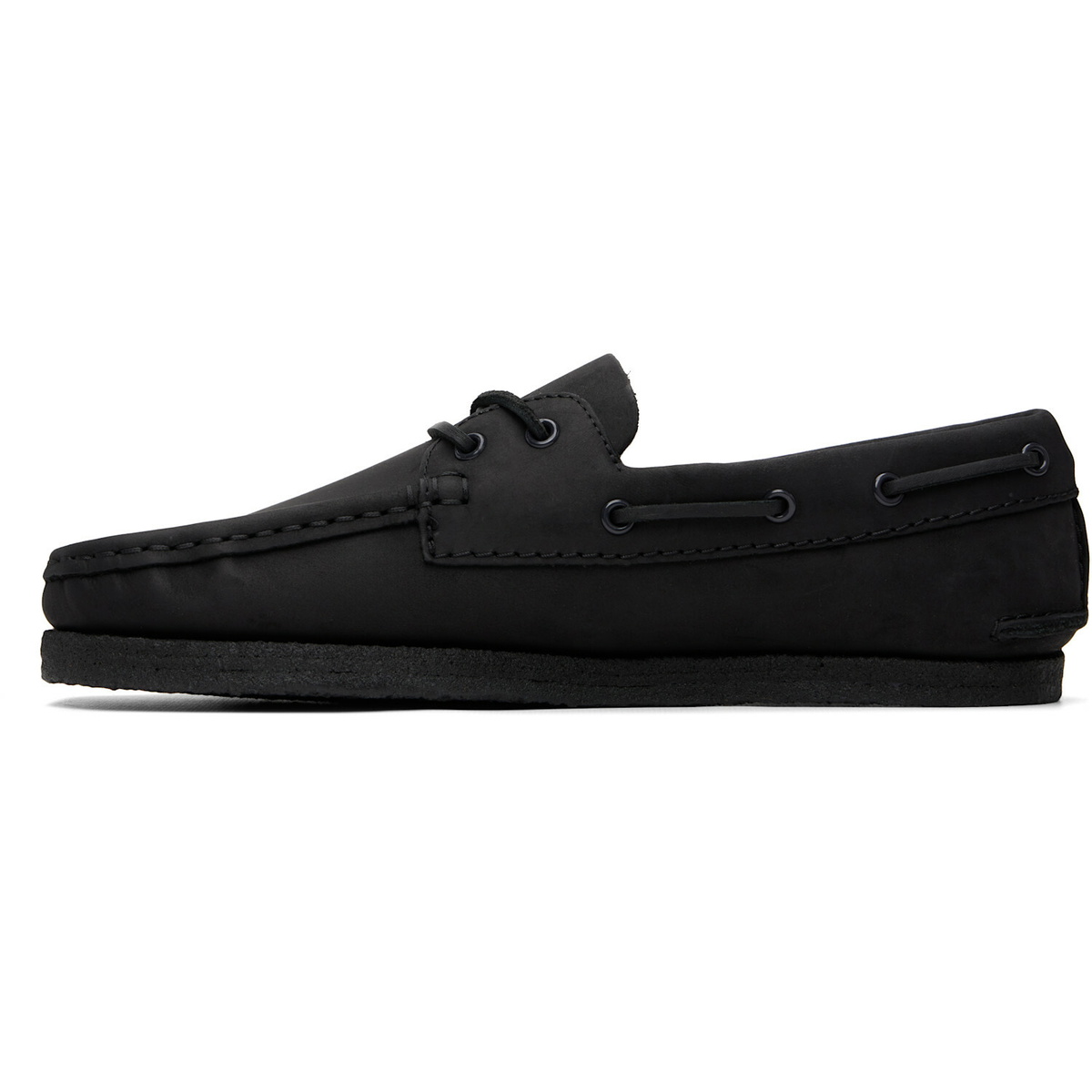 Clarks Originals Black Godney Boat Shoes