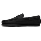 Clarks Originals Black Godney Boat Shoes