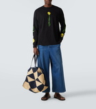 Loewe Paula's Ibiza cropped wide-leg jeans