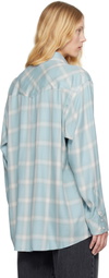 Carter Young Blue Hugo Rancher Shirt