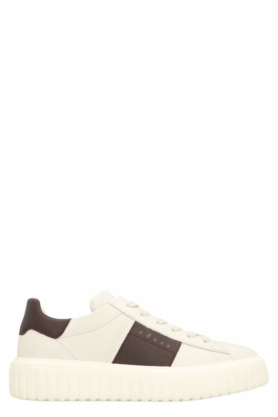 Photo: Hogan H-stripes Leather Sneakers