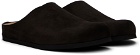 Common Projects Brown Clog Slip-On Loafers