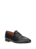 Santoni Leather Loafers