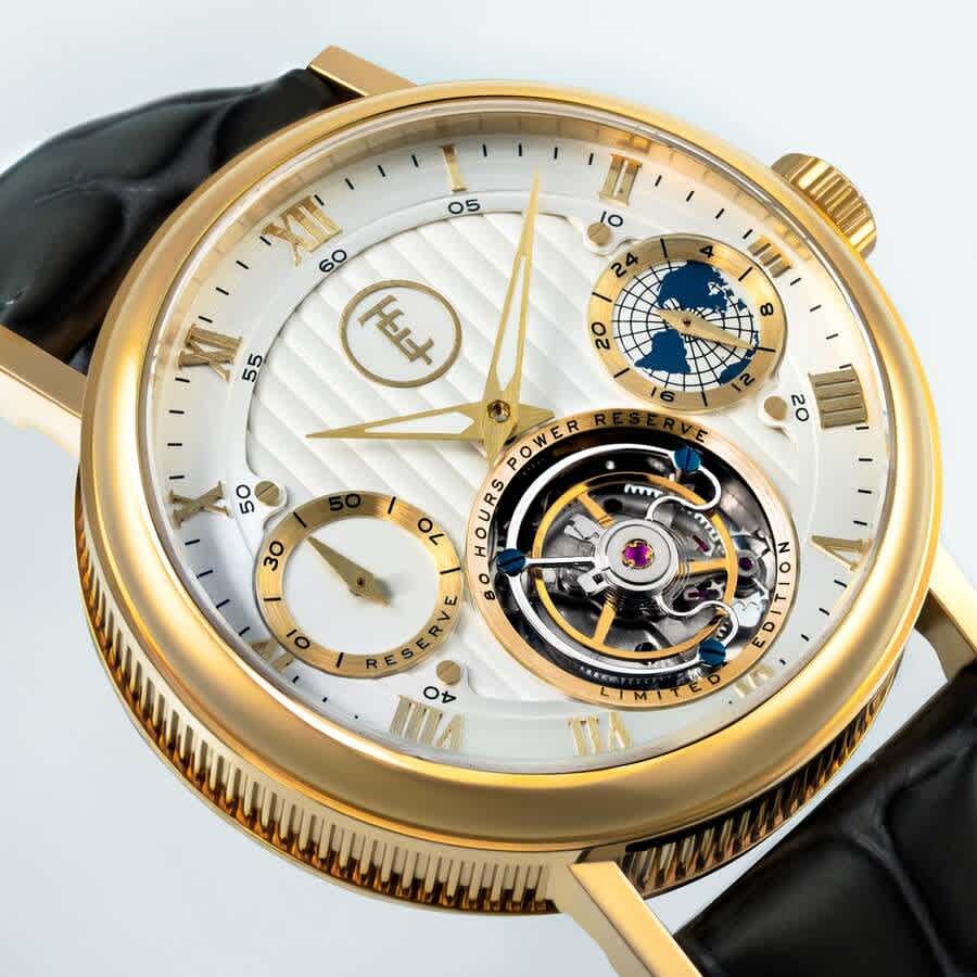 Thomas Earnshaw Celestial Halley White Dial Mens Watch ES-8262-0J