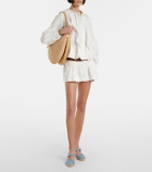 Malone Souliers Farah denim espadrille wedges
