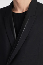 Sapio N 4 Blazer In Black Wool