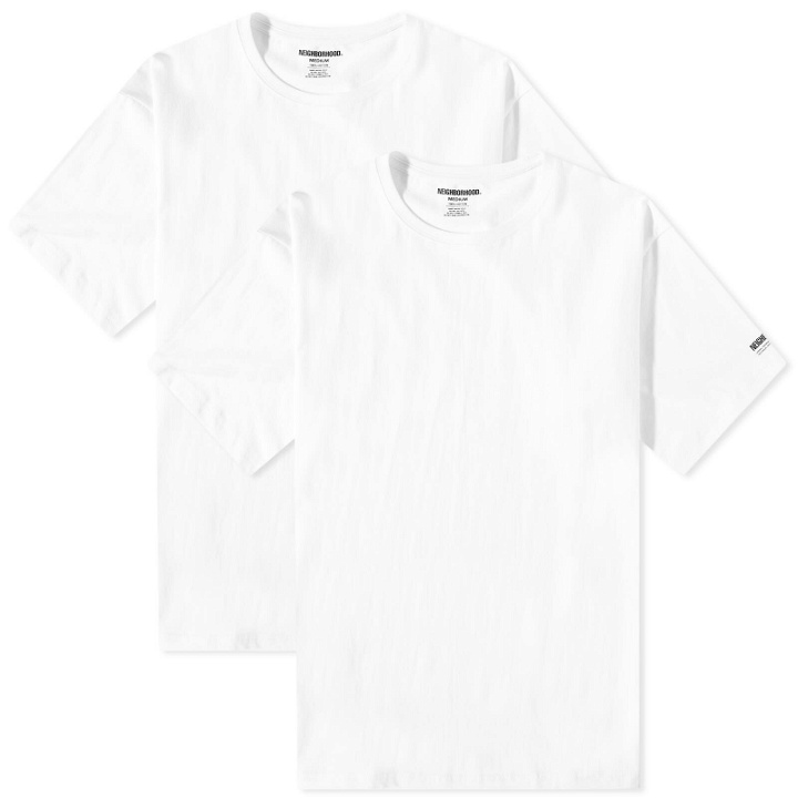 Photo: Neighborhood Men's Classic 2-Pack T-Shirt in White