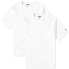 Neighborhood Men's Classic 2-Pack T-Shirt in White